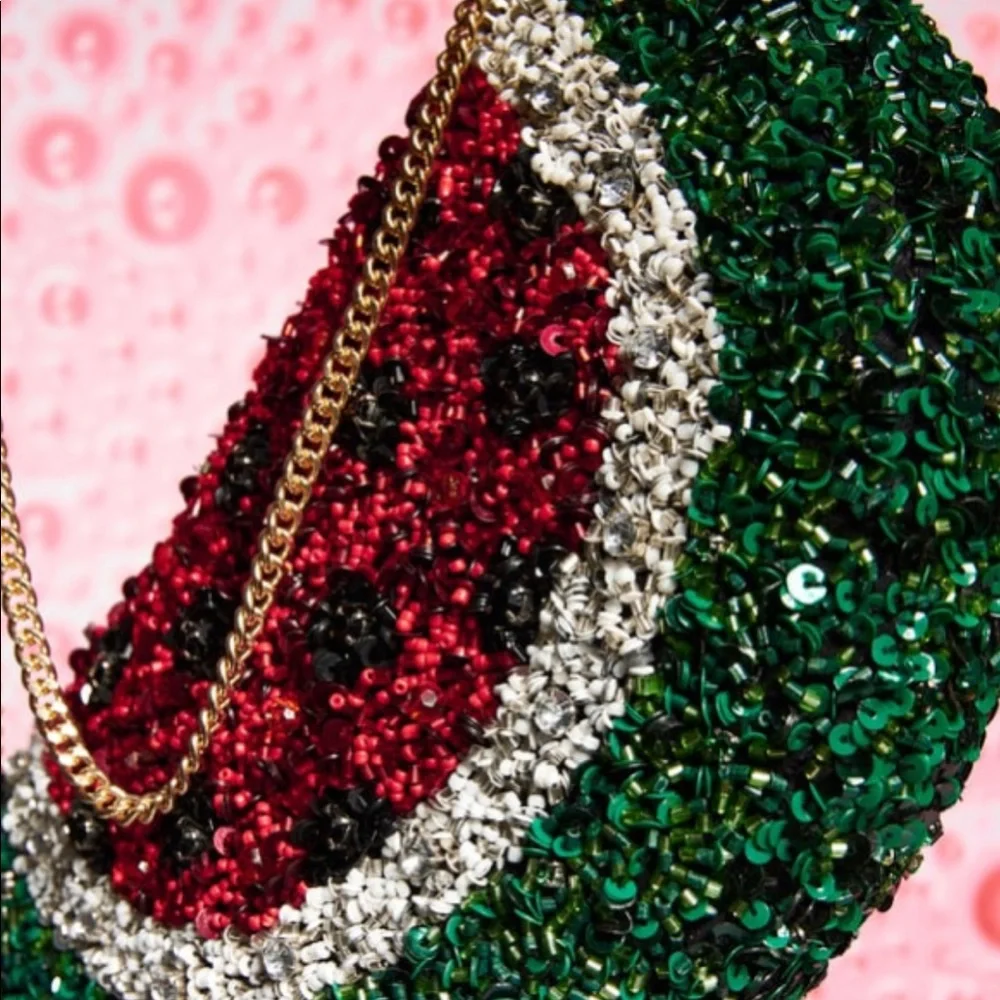 BRAND NEW ZARA WATERMELON CROSSBODY BAG PURSE - Picture 3 of 4